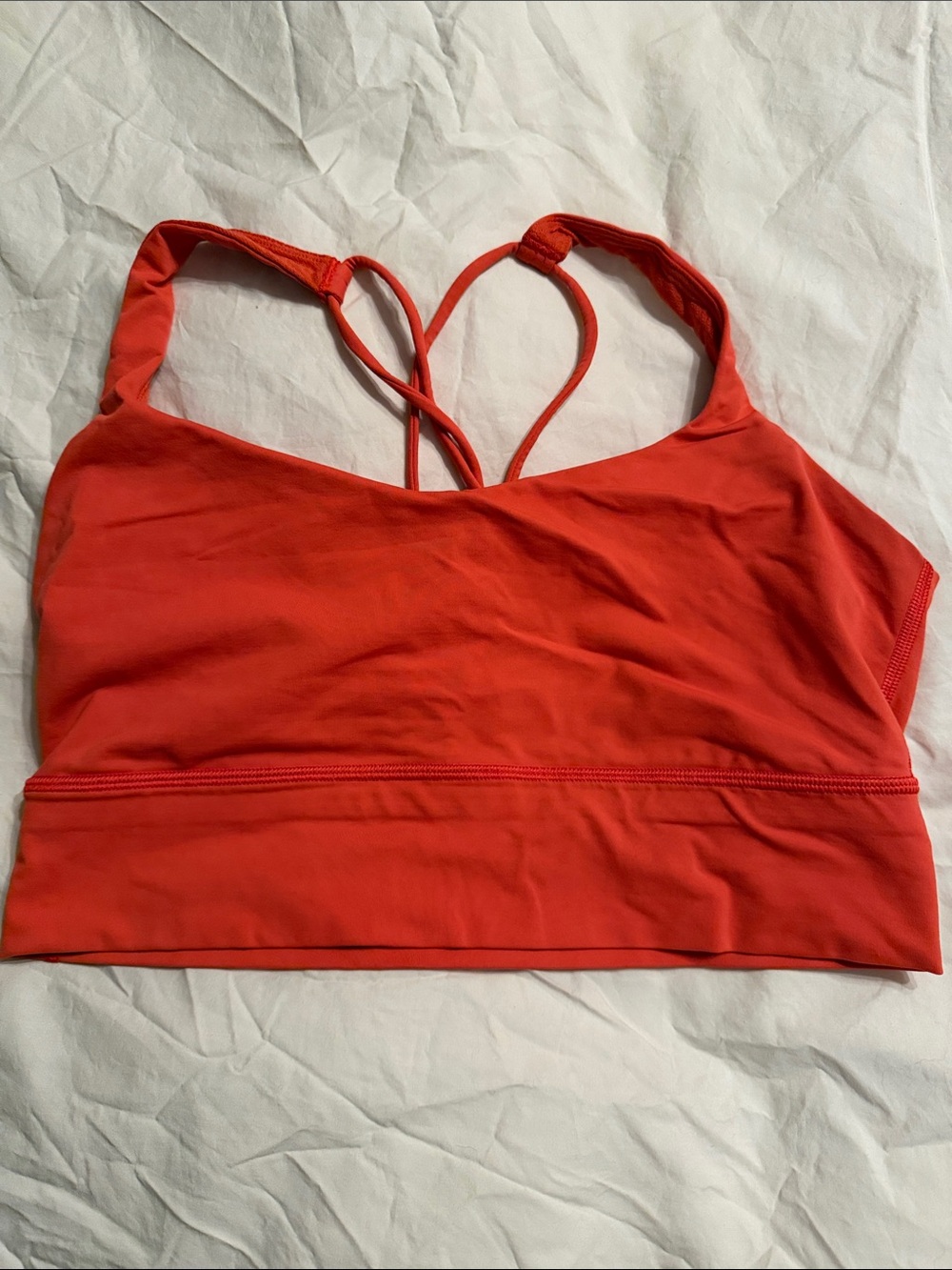 Women’s Red Strappy Bralette - Unbranded